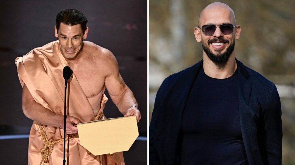 Andrew Tate Decodes John Cena S Nude Oscars 2024 Look Rastra Vani