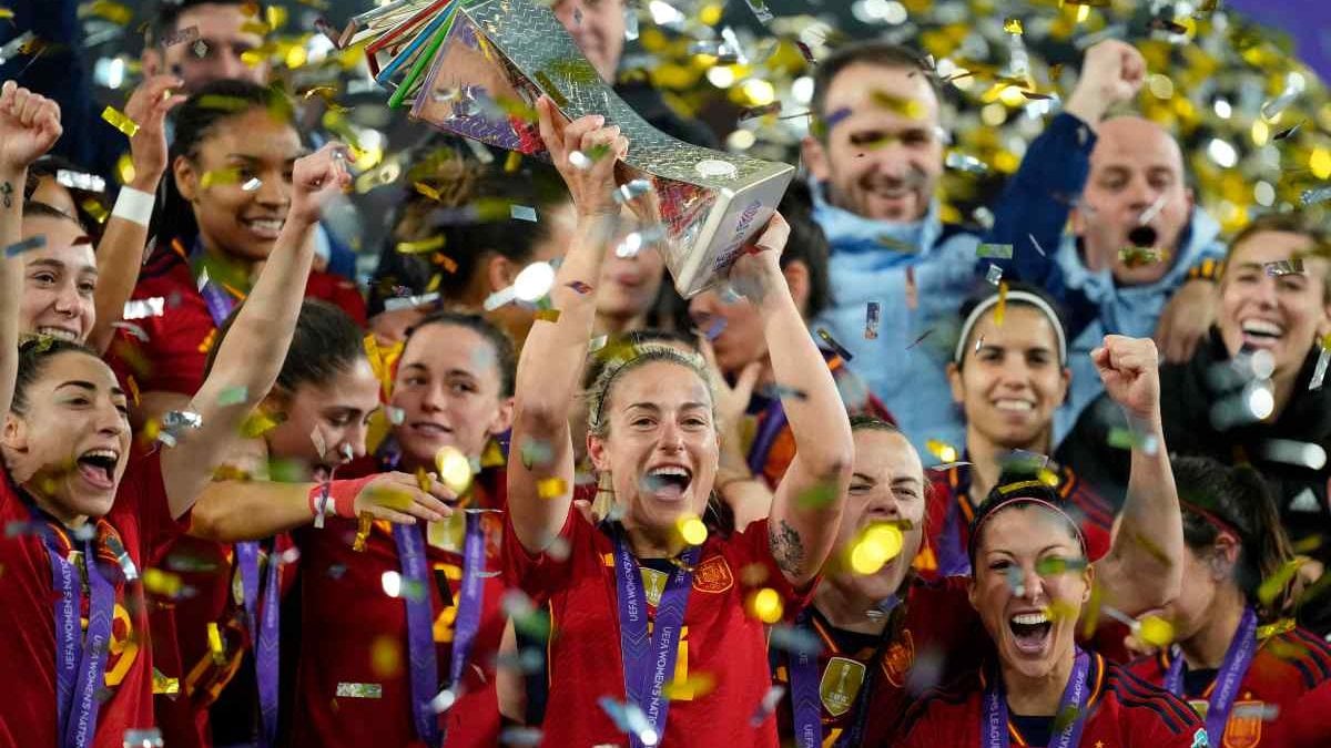 Months after Rubiales kiss controversy, Spain beat France to win inaugural Women's Nations League