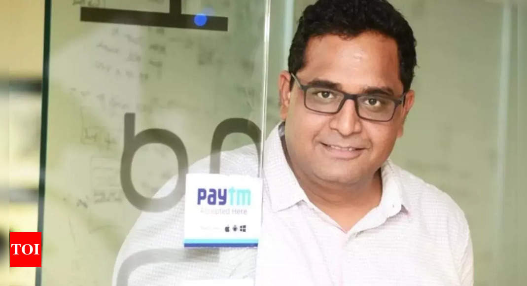 Paytm’s Vijay Shekhar Sharma steps down from payments bank board | – Times of India