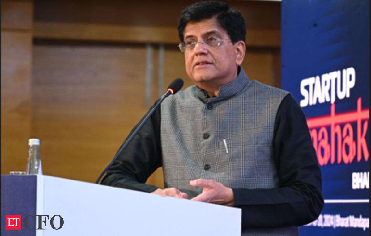 Startups are going to be backbone of new India, it’s our time under the sun: Piyush Goyal - ETCFO