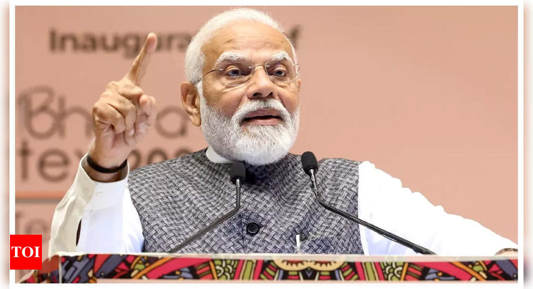 Third term of our govt will begin from June: PM Modi exudes confidence ahead of Lok Sabha polls | India News - Times of India