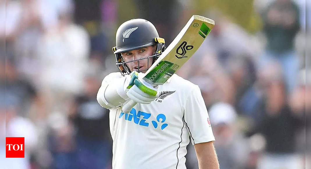 2nd Test: Tom Latham leads New Zealand fightback against Australia | Cricket News – Times of India