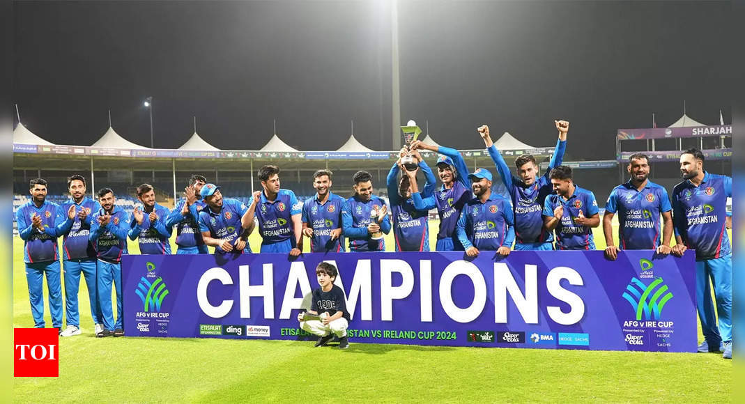 3rd ODI: Mohammad Nabi stars as Afghanistan clinch series against Ireland with dominant win | Cricket News – Times of India