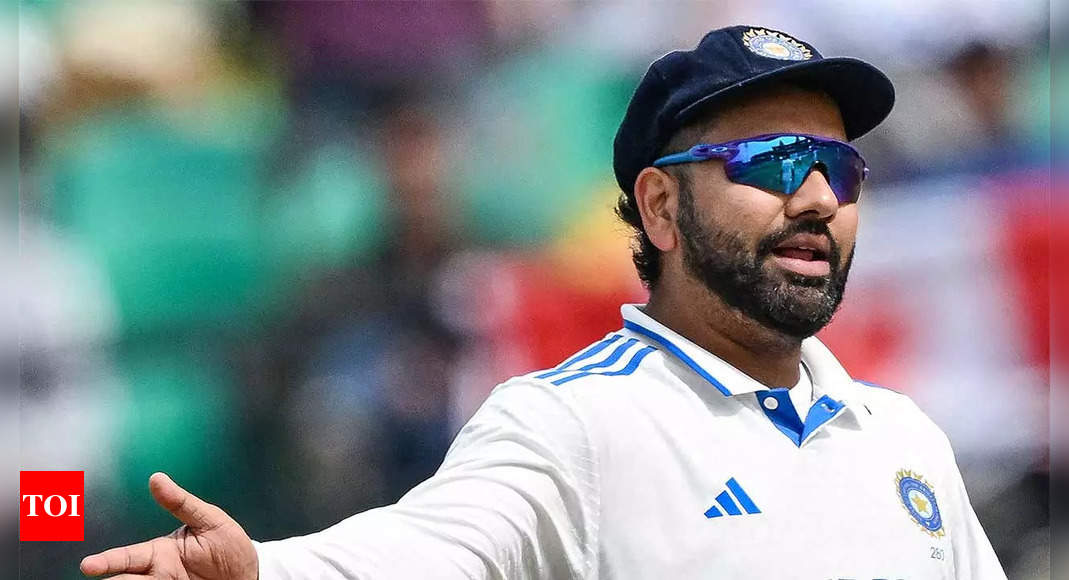 5th Test: Rohit Sharma does not take the field on Day 3 due to stiff back | Cricket News – Times of India