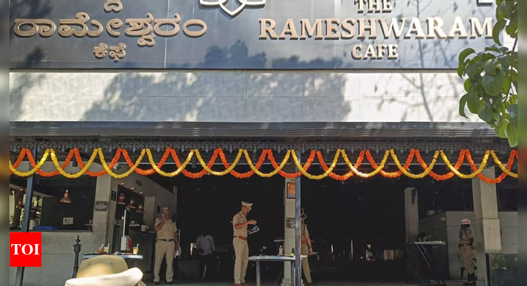 9 hurt in low-intensity IED blast in Bengaluru cafe; AI tech being used to track masked bomber | Bengaluru News - Times of India