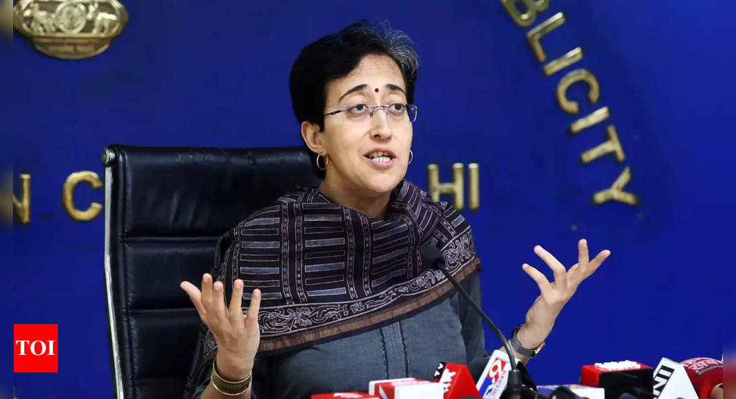 AAP office in Delhi ‘sealed’, matter to be raised with EC: Atishi | India News – Times of India