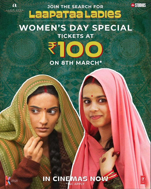 Aamir Khan Productions to screen Laapataa Ladies for Rs. 100 on Women’s Day : Bollywood News – Bollywood Hungama