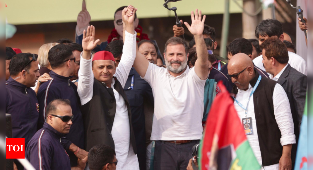 Akhilesh Yadav skips Rahul Gandhi’s yatra, sends letter praising its success | India News – Times of India