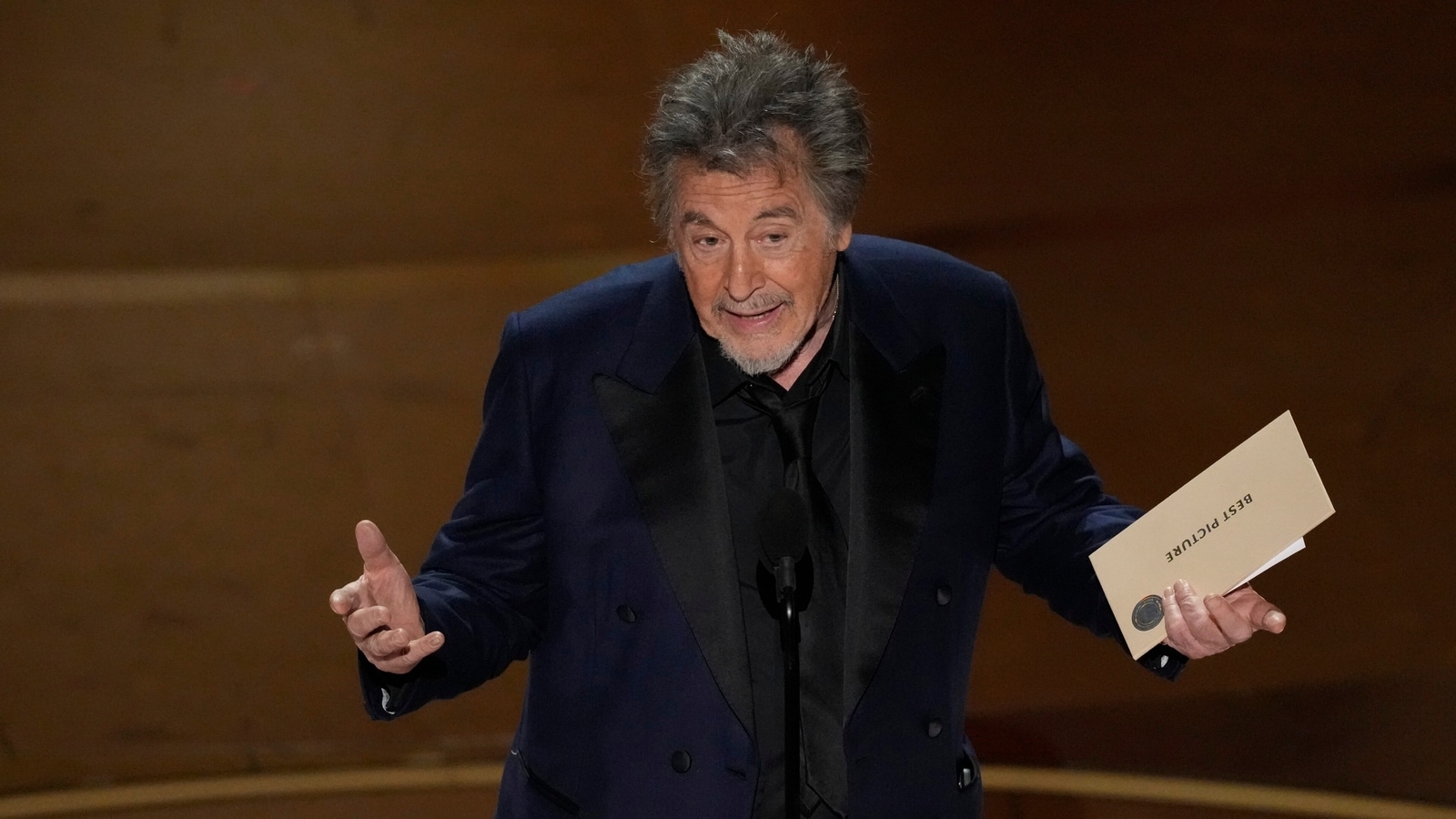 Al Pacino issues clarification about his awkward Best Picture announcement at Oscars 2024