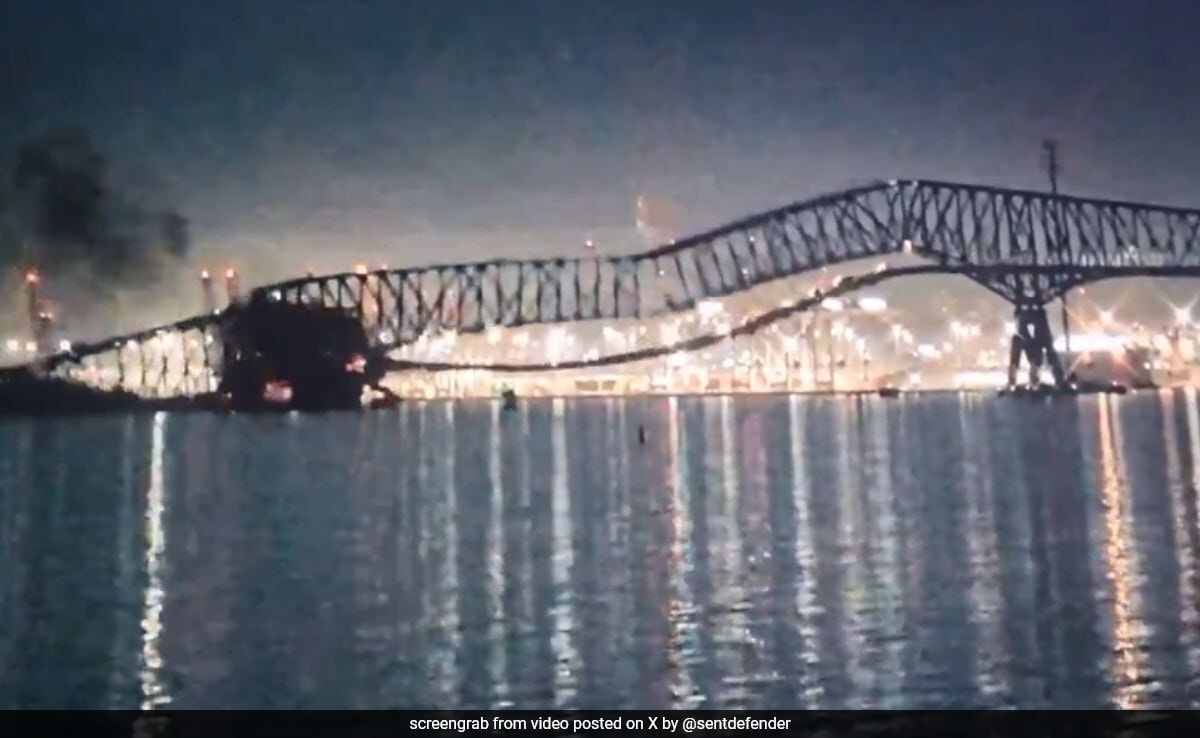 All-Indian Crew On Ship That Collided With US Bridge, Had Sent SOS