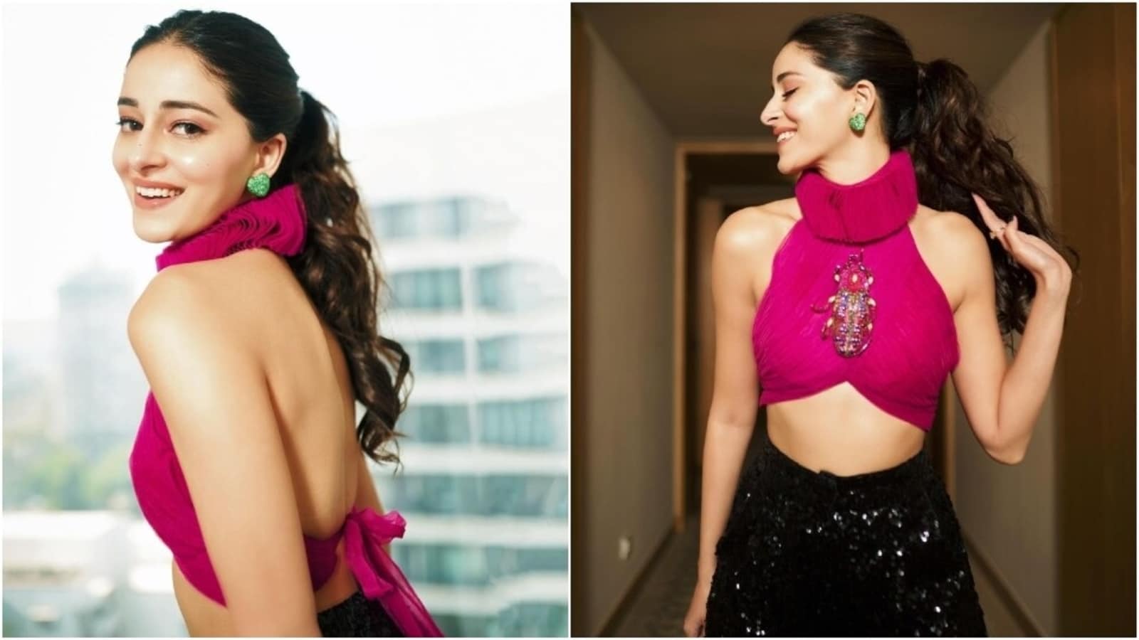 Ananya Panday as Rahul Mishra’s muse in Barbie pink looks glam for Call Me Bae announcement at Prime Video event