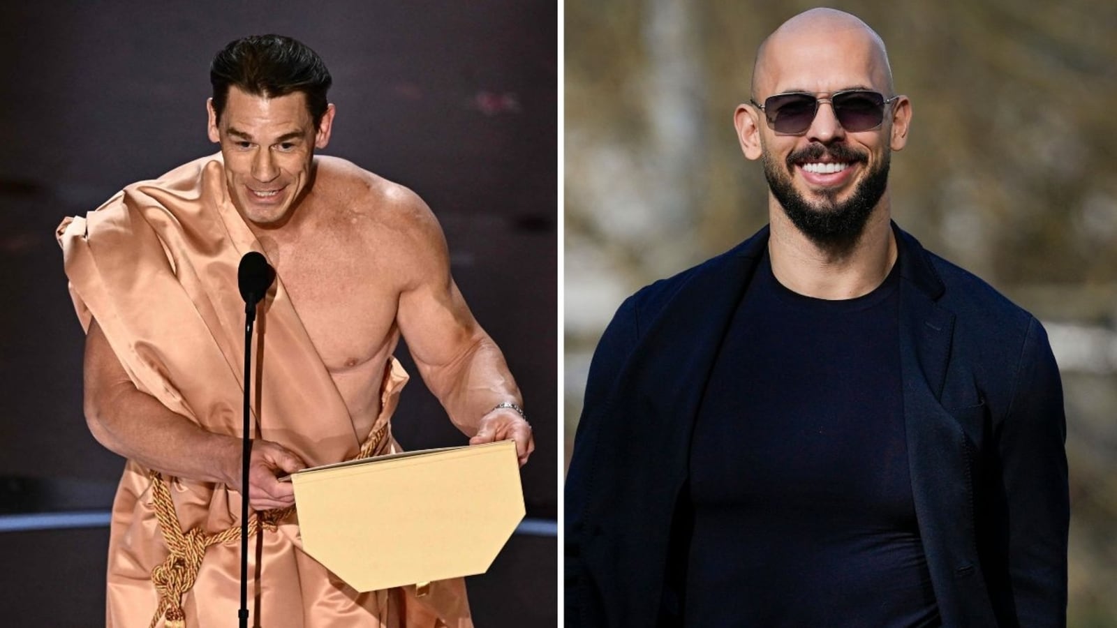 Andrew Tate decodes John Cena’s nude Oscars 2024 look