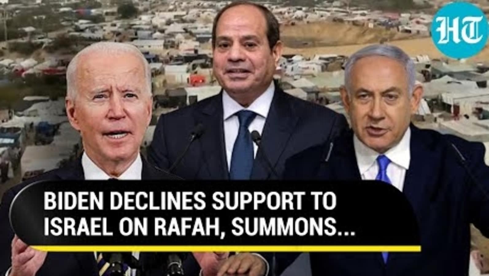 Arab Allies Corner U.S. President; Under Fire Biden Summons Israeli Team On Rafah Attack Plan