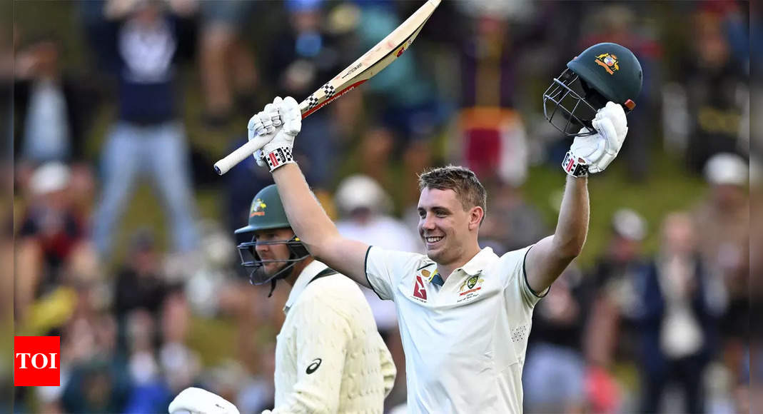 Australia Dominates First Test against New Zealand with Stellar Performance by Cameron Green | - Times of India