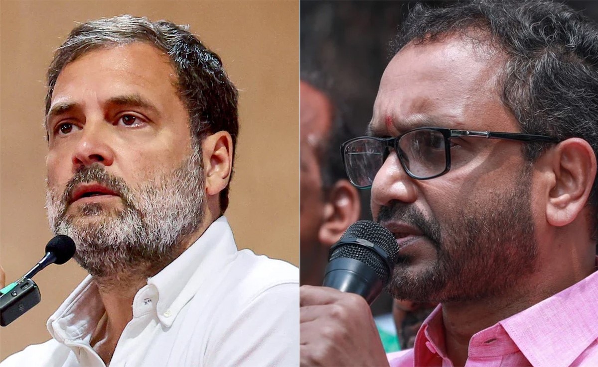 BJP Picks Kerala Chief K Surendran To Take On Rahul Gandhi In Wayanad