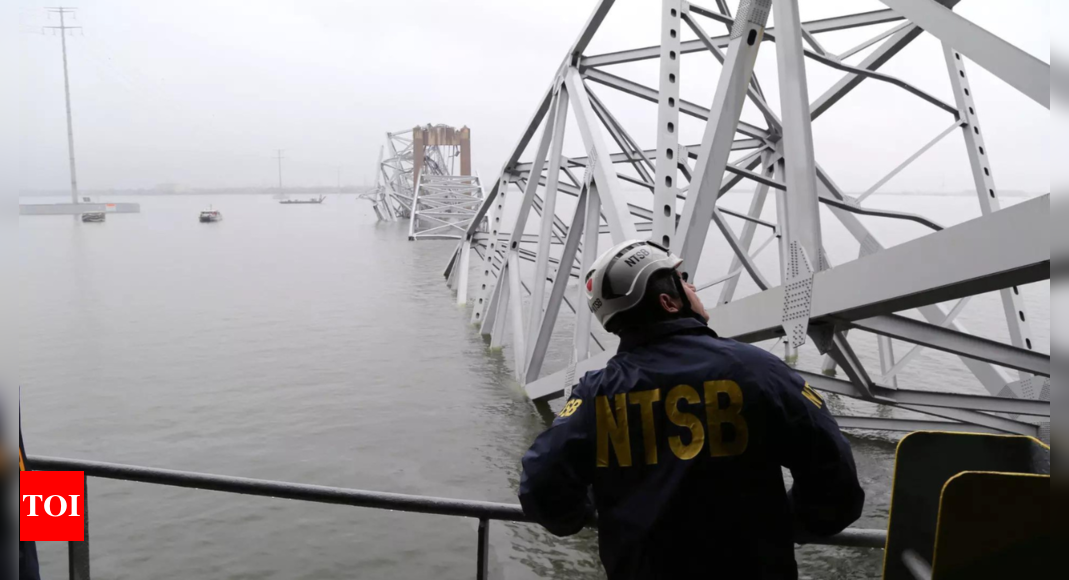 Baltimore bridge collapse: Focus shifts to removing debris – Times of India