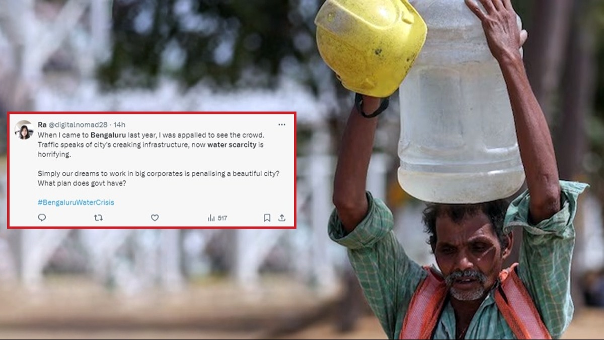 Bengaluru grapples with water crisis, residents share woes on social media