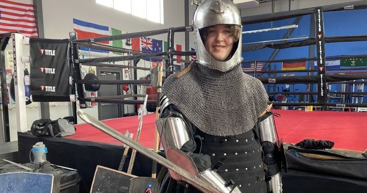 Calgary-area teen going to ‘really cool’ world medieval combat championship – Calgary | Globalnews.ca