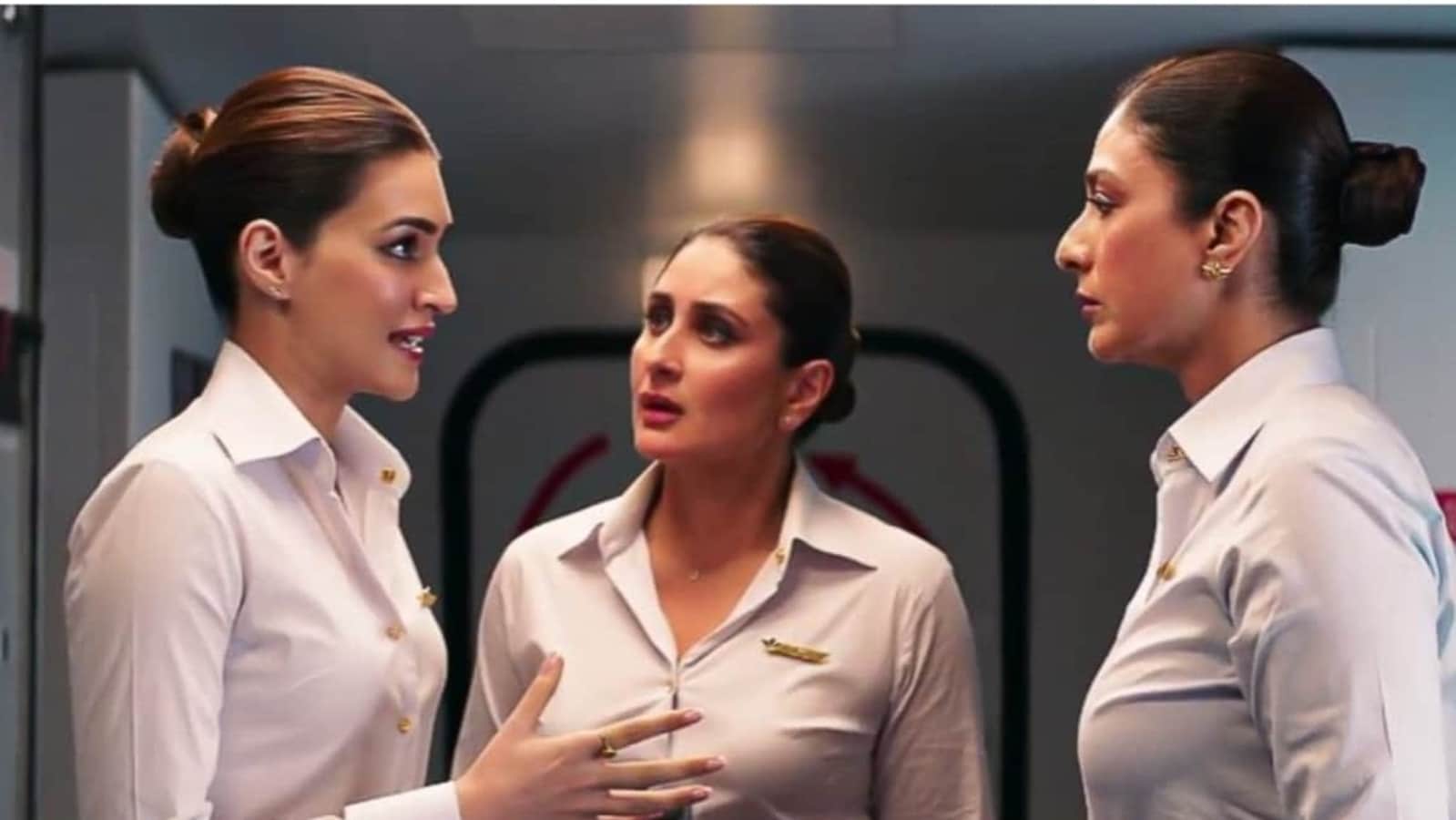 Crew worldwide box office day 2: Kareena Kapoor, Tabu and Kriti Sanon-starrer shows slight growth, mints ₹21 crore