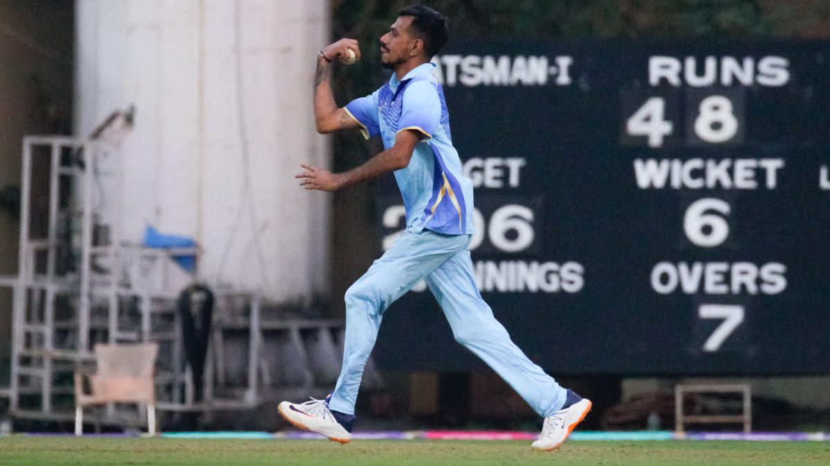 DY Patil T20 Cup: Chahal takes three wickets to steer Income Tax into semis, Dhawan’s 99 goes in vain