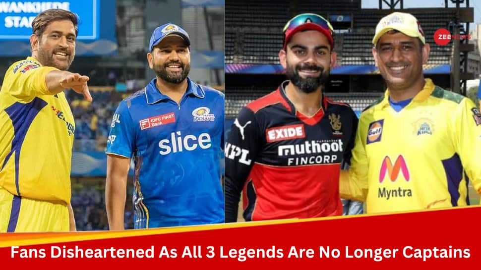 End Of An Era: No MS Dhoni, Virat Kohli, Rohit Sharma As Captain In IPL Anymore; Fans Flood Social Media With Meme Reactions