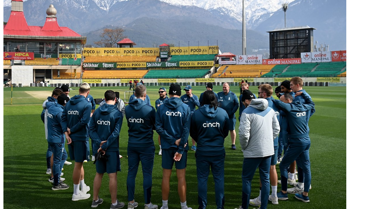 England team feels 'at home' in Dharamsala