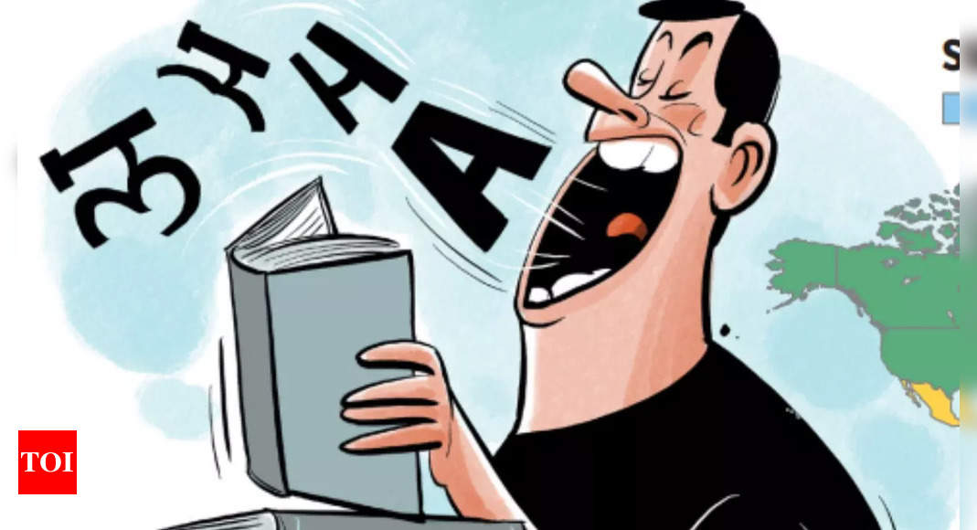 English, in any other tongue | India News - Times of India