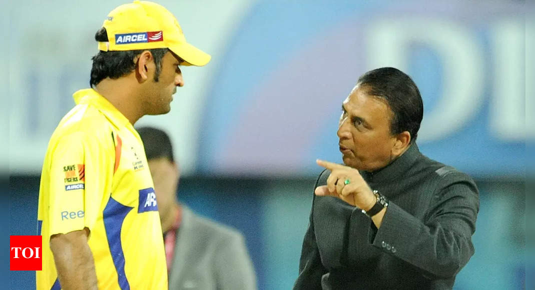 Ever since I saw Dhoni playing, I have been his fan: Sunil Gavaskar | Cricket News – Times of India