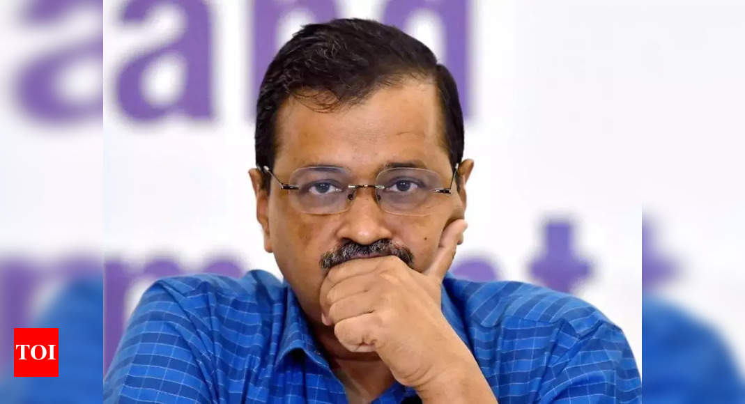 Excise policy case: ED officials at Delhi CM Arvind Kejriwal’s residence | India News – Times of India