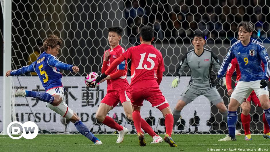 Football: North Korea loses 1-0 to Japan, cancels next game – DW – 03/22/2024