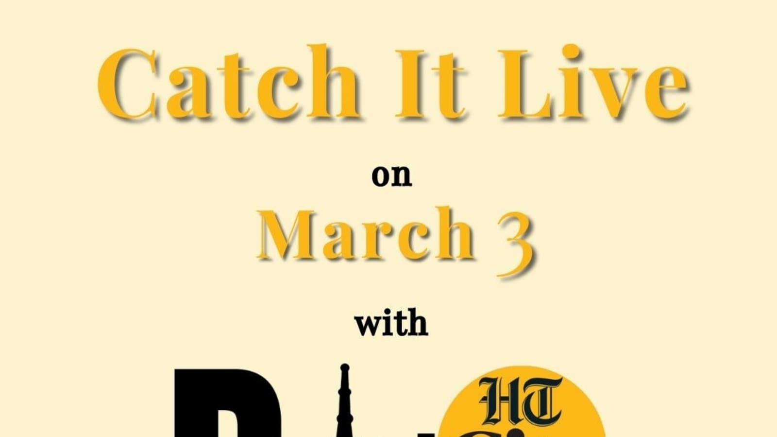 HT City Delhi Junction: Catch It Live on March 3
