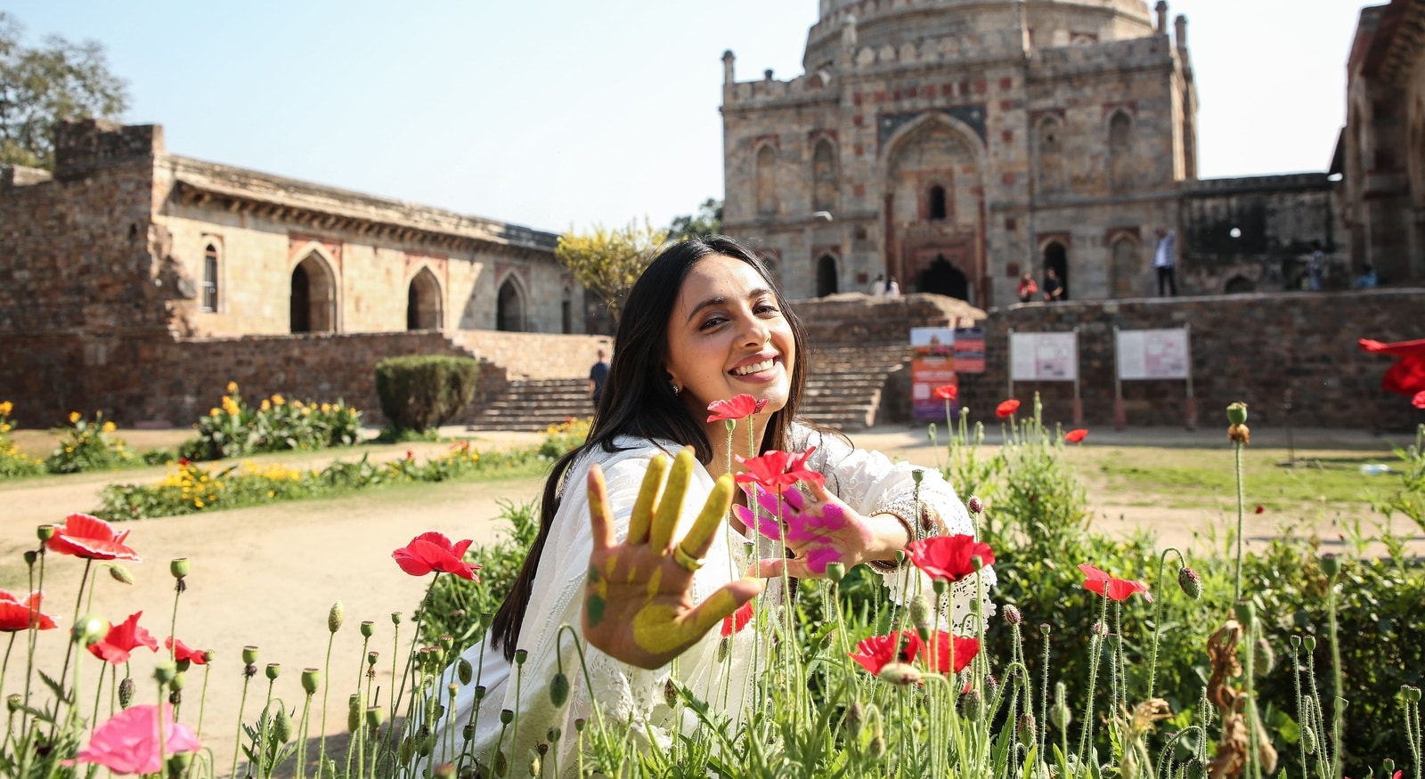 HT City EXCLUSIVE shoot: Dilli ki Holi with Akansha Ranjan