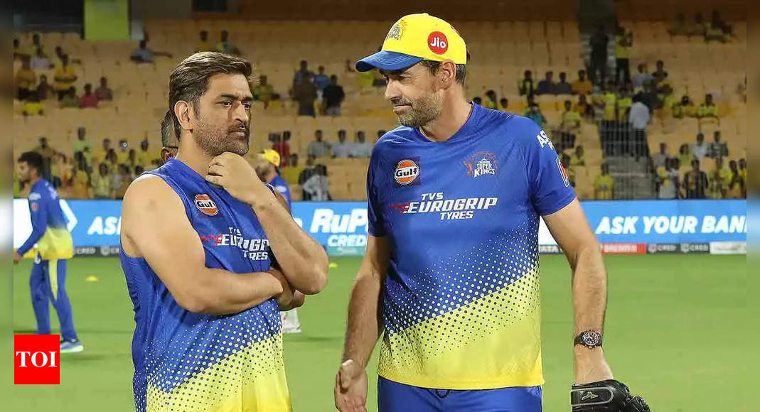 ‘He goes in early and…’: Stephen Fleming explains MS Dhoni’s role in CSK pre-season camp ahead of IPL 2024 | Cricket News – Times of India