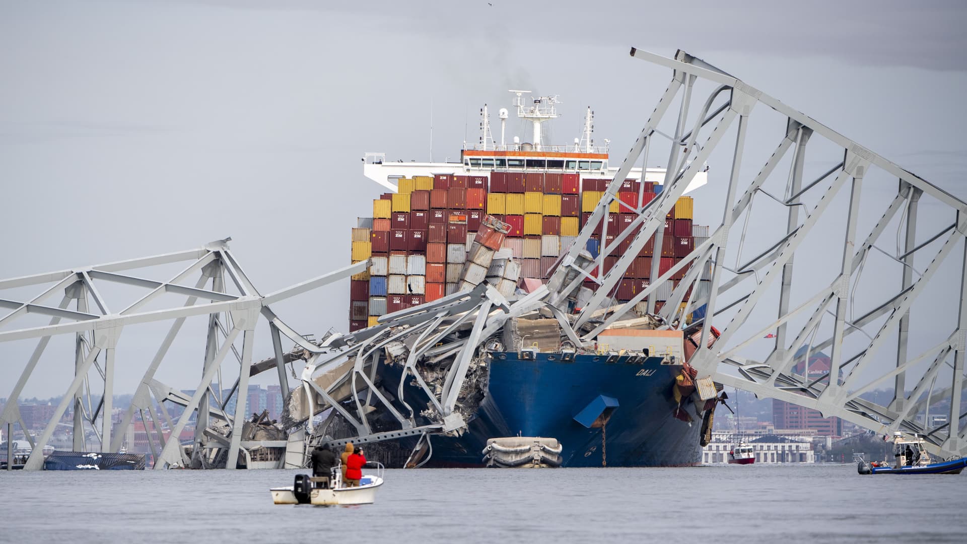 Here’s what we know about the Singapore-flagged container ship that hit the Baltimore bridge