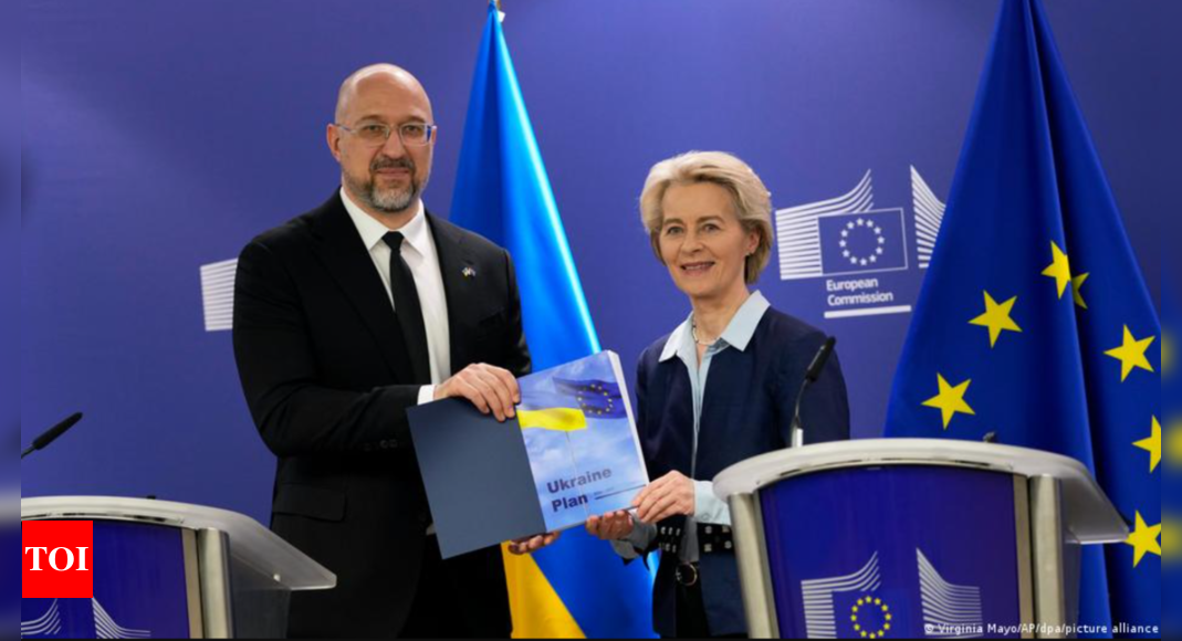 How EU plans to help Ukraine with Russian money – Times of India