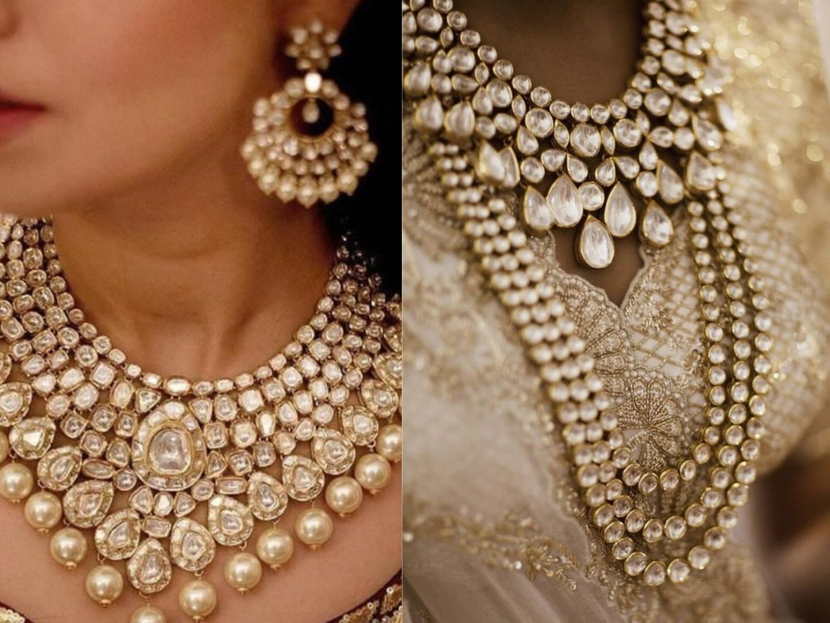 How to identify the difference between Polki and Kundan jewellery?  | The Times of India