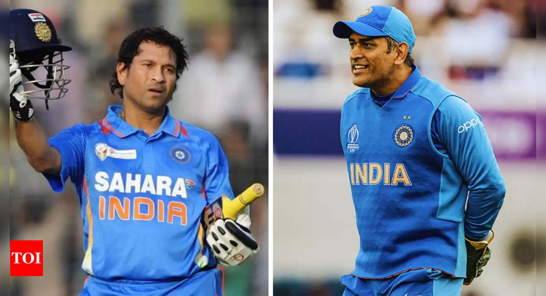 ‘I declined captaincy and recommended MS Dhoni to BCCI in 2007’: Sachin Tendulkar | Cricket News – Times of India