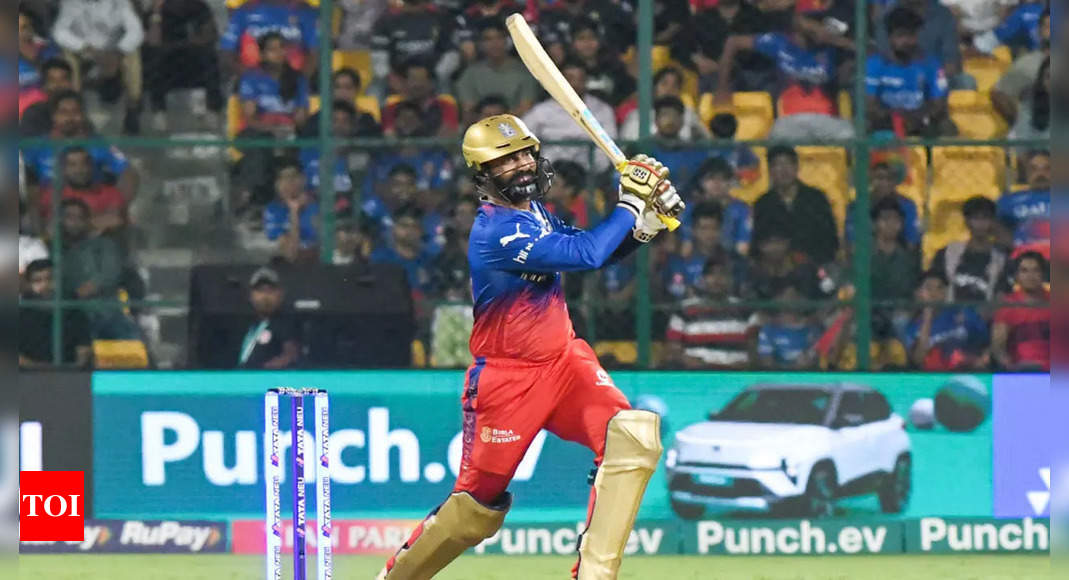 'I wasn't completely in control but...': Dinesh Karthik after guiding RCB to thrilling win against Punjab Kings | Cricket News - Times of India