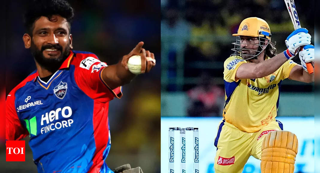 IPL 2024: Delhi Capitals survive MS Dhoni cameo to beat Chennai Super Kings | Cricket News - Times of India