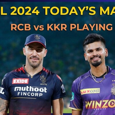 IPL 2024 today’s match: RCB vs KKR Playing 11, live match time, streaming