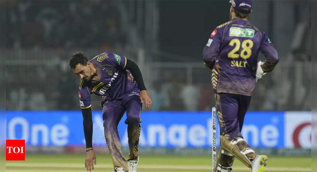 IPL: ‘Biggest buy’ Mitchell Starc fails to shine despite Kolkata Knight Riders’ victory | Cricket News – Times of India