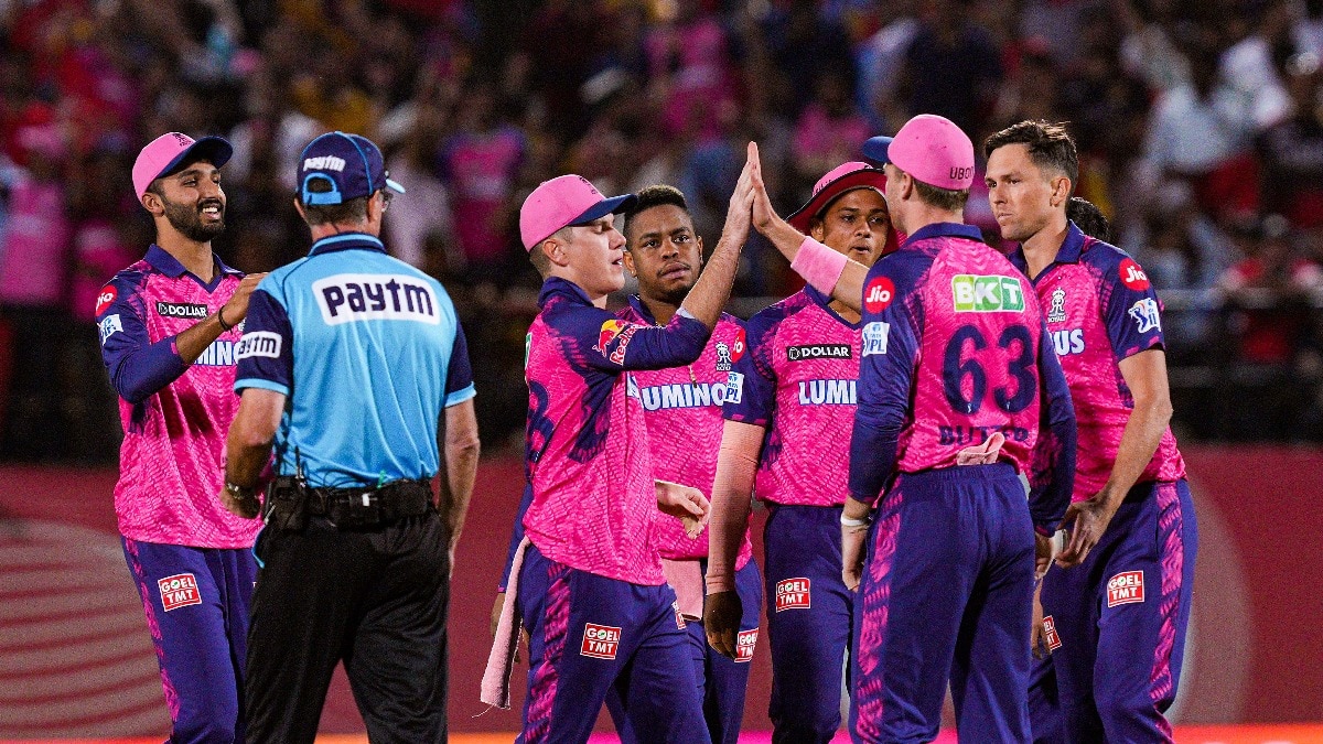 Rajasthan Royals players in action in IPL 2023 (PTI)