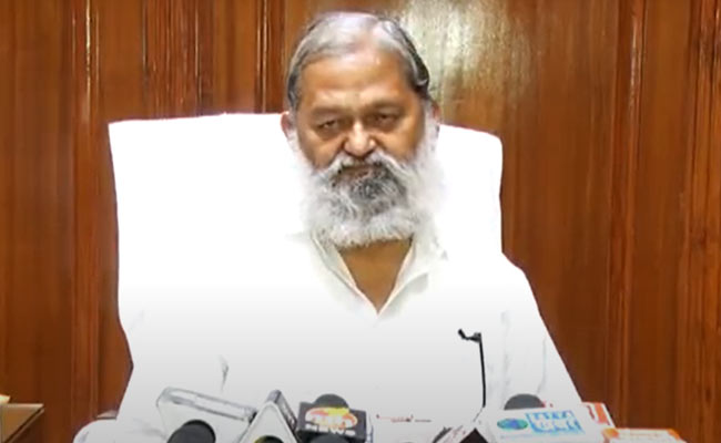 In Another Haryana Shocker, BJP Drops Senior Minister Anil Vij From Cabinet