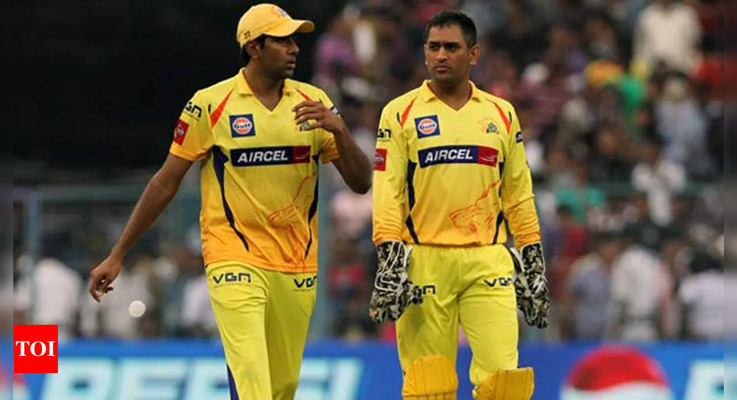 Indebted to MS Dhoni for the rest of my life: Ashwin | Cricket News – Times of India