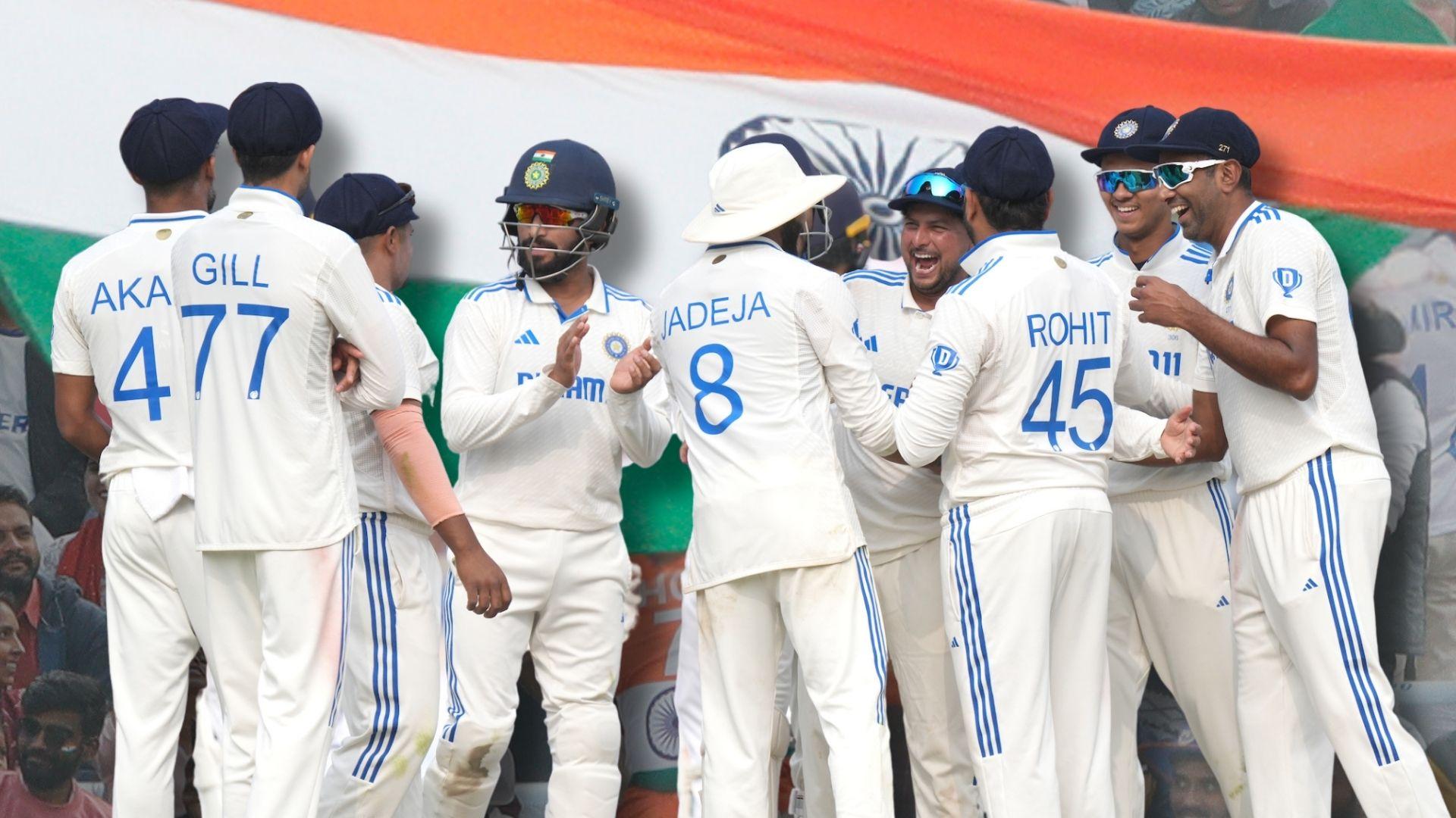 India jump to No.1 in Test rankings, now reign supreme in all three formats