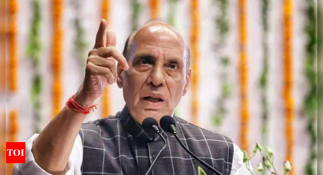 India will ensure no one exercises hegemony in India Ocean Region: Rajnath Singh | India News - Times of India