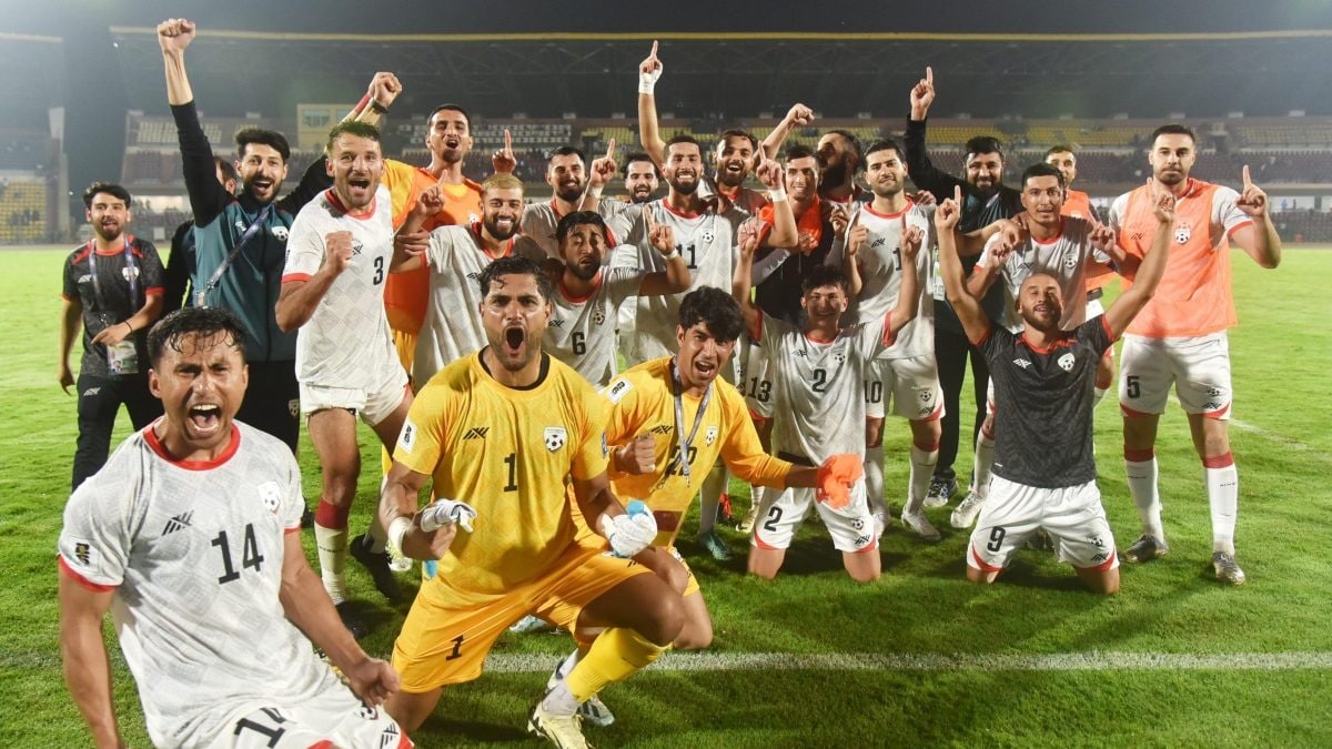 Indian football team’s low point exacerbated by Afghan football’s reality