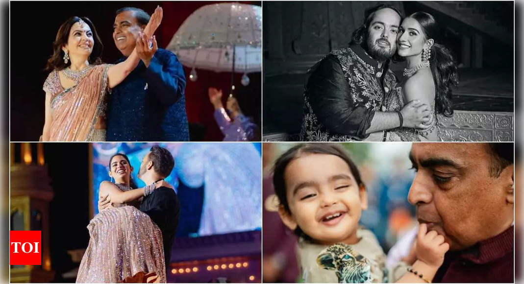 Inside Anant Ambani-Radhika Merchant's pre-wedding celebrations: A look at the romantic and adorable moments of the Ambani family | Hindi Movie News - Times of India