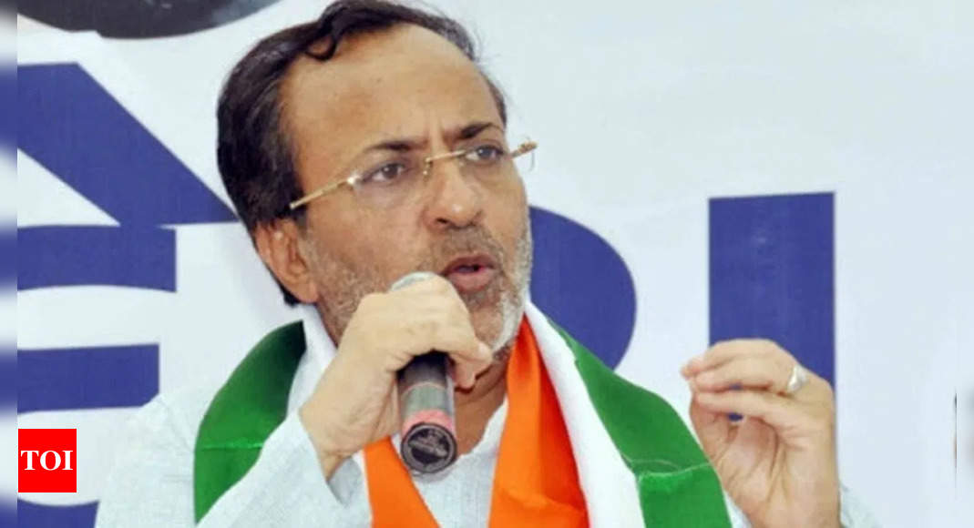 'Insulted Lord Ram': Former Gujarat Congress chief Arjun Modhwadia quits party | India News - Times of India