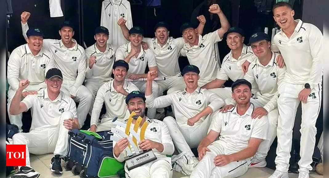 Ireland Make History with Maiden Test Victory, Surpassing India, New Zealand, and South Africa | Cricket News - Times of India